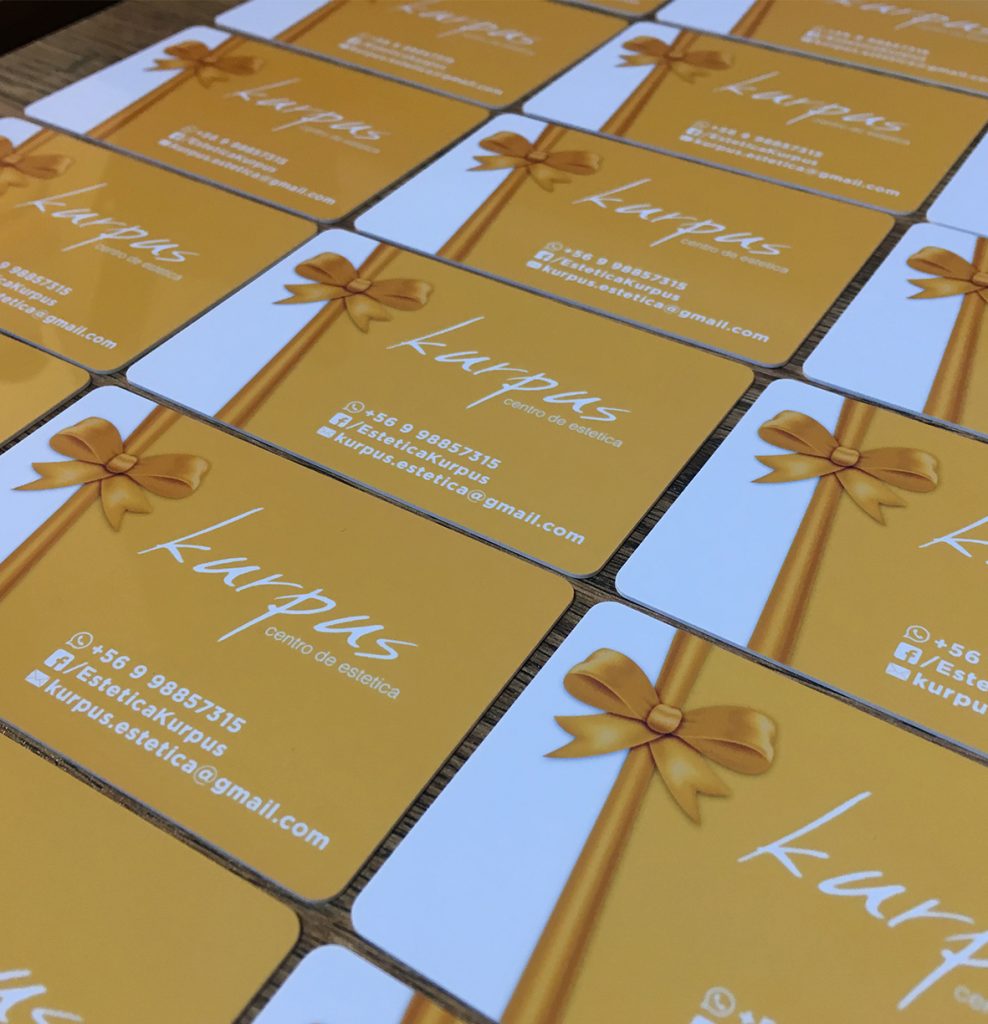 Giftcards pvc kurpus centro de estética