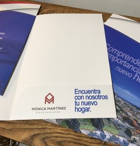 Carpetas Corporativas Corredor de Propiedades, Mónica Martínez, Concepción