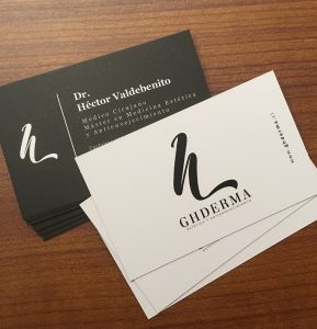 Tarjeta de Presentación GHDerma Concepción