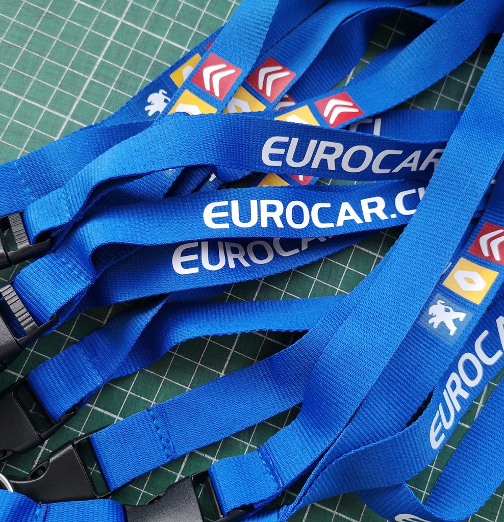 Lanyard estampado eurocar concepción
