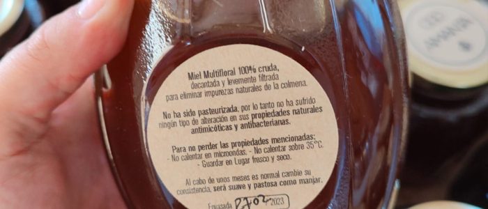 Etiquetas Kraft Adhesivas impresas para frascos