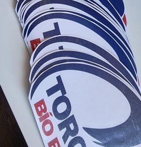 Adhesivo Vehicular, Vinilo Troquelado, Toros Bío Bío Rugby - Concepción